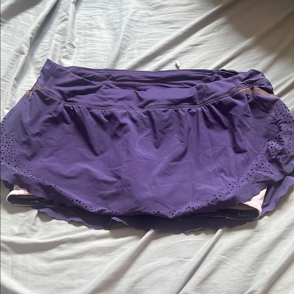 Lululemon purple skirt